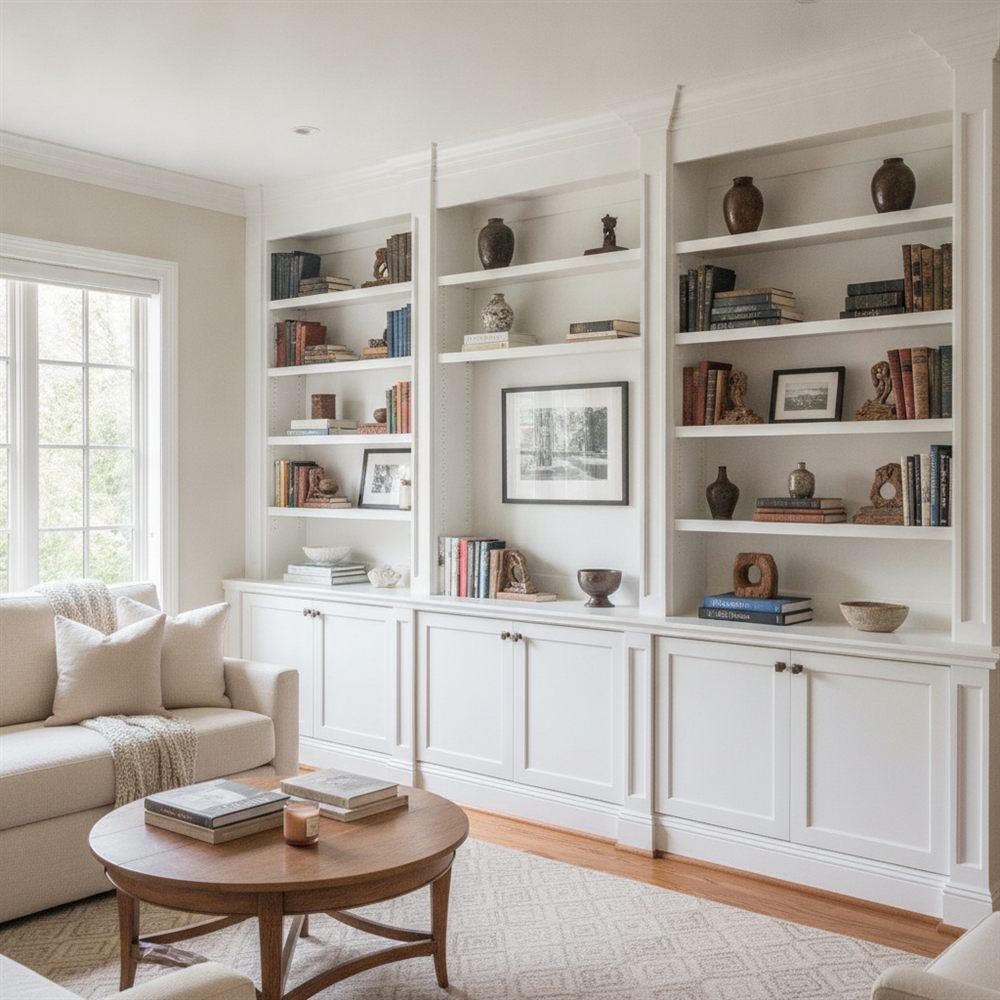 Built-In Shelving & Trim
