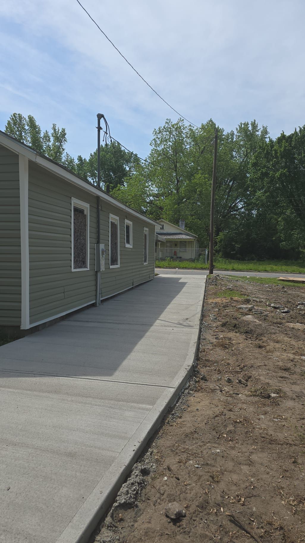 Driveway & Front Walk — Concrete, Apex, NC