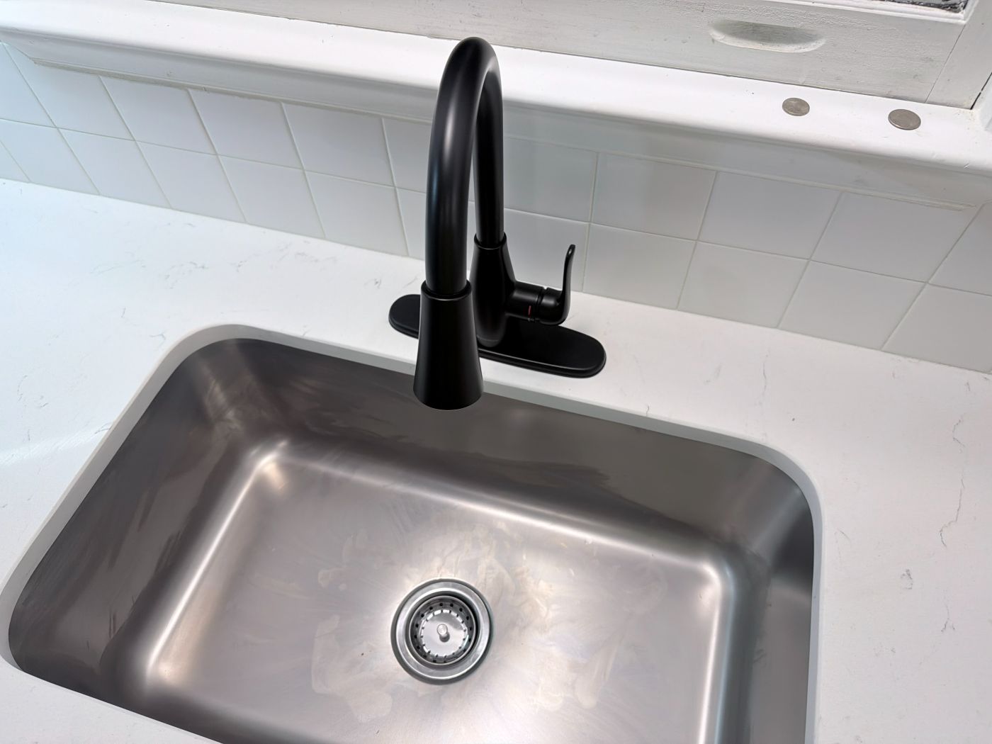 Kitchen Sink & Quartz Counter — Remodeling, Durham, NC
