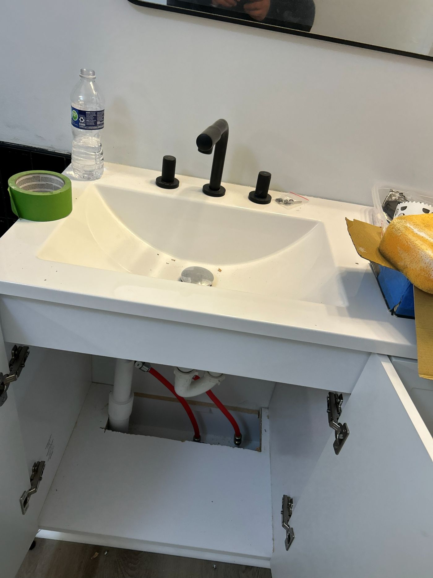 Bathroom Vanity & Sink — Remodeling, Garner, NC